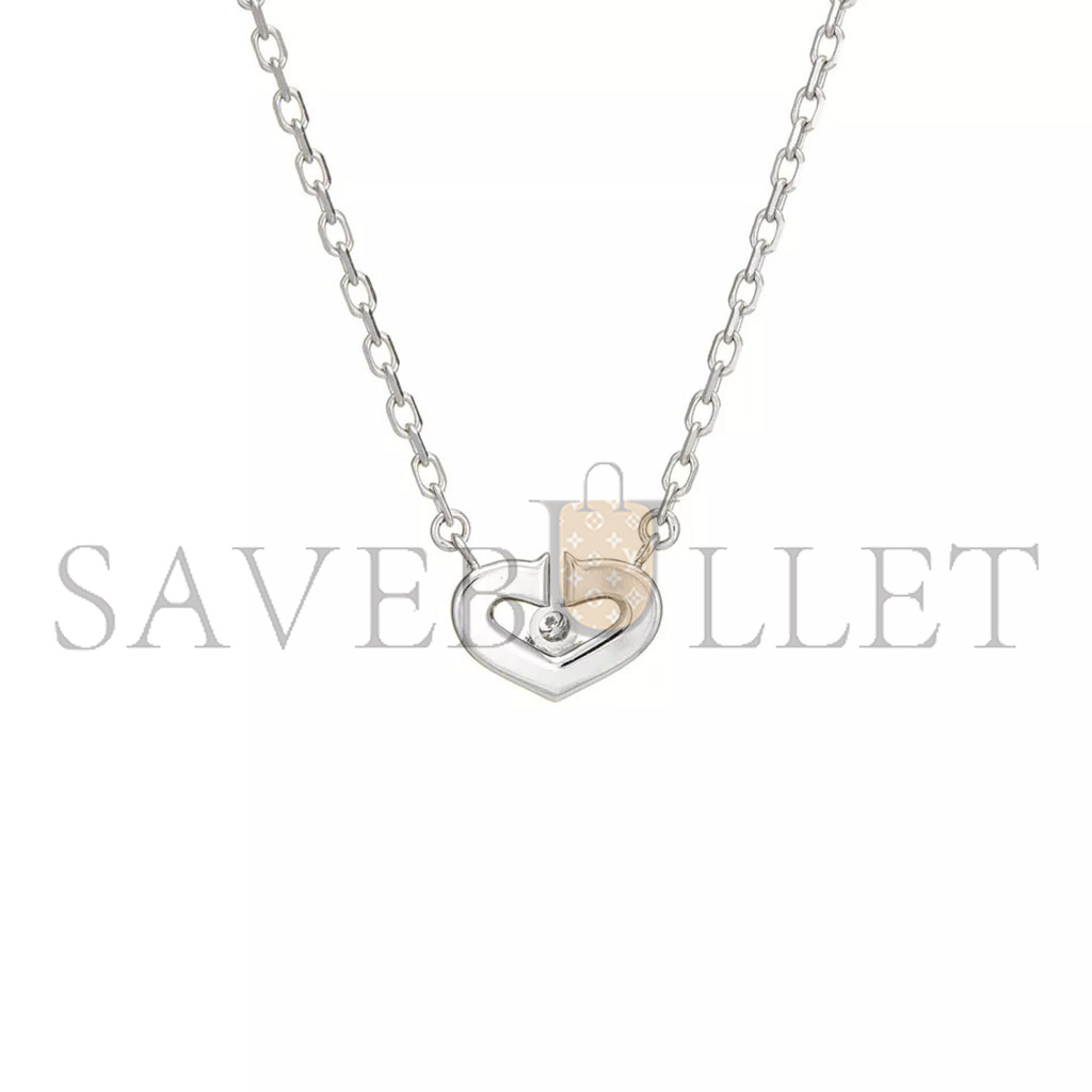 CARTIER HEART SHAPED NECKLACE B3040300